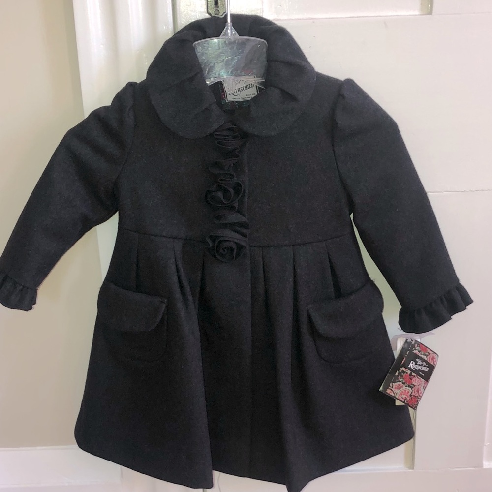 Rothschild girls coat. Grey, size 2T. Tags on!